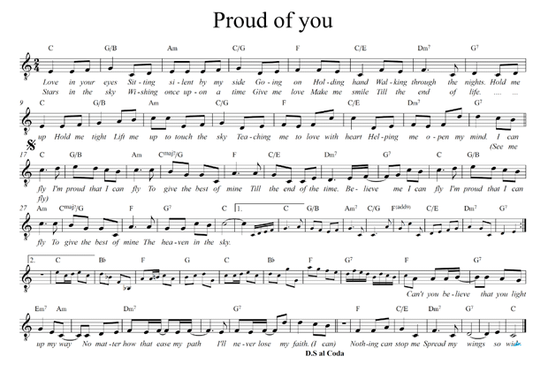 sheet proud of you