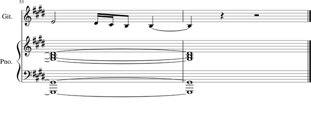 Eye of a needle sheet music notes 5