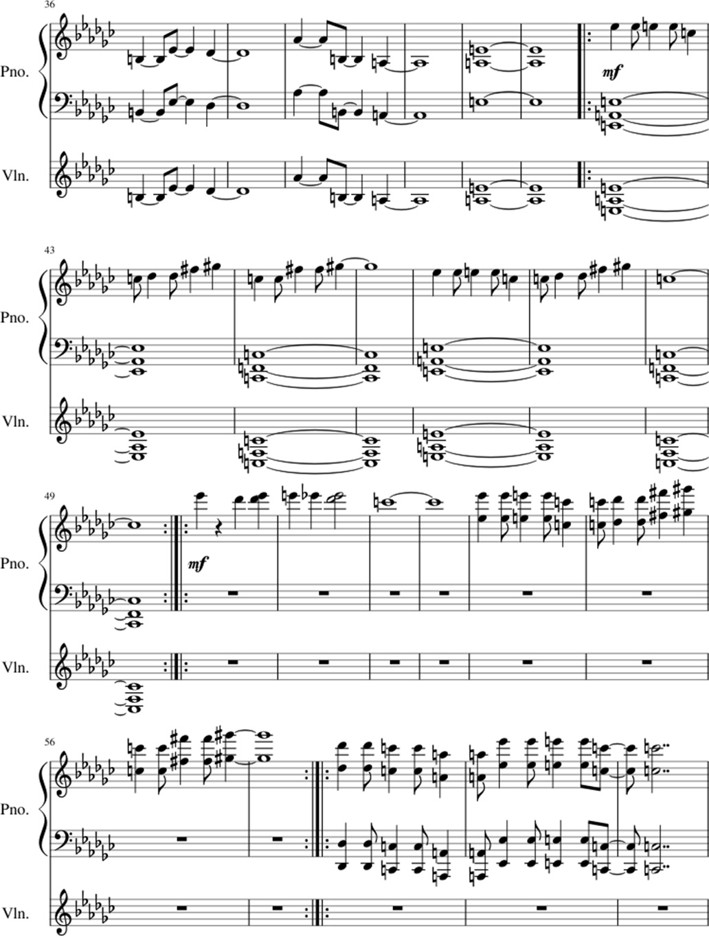 Old Souls sheet music notes 2