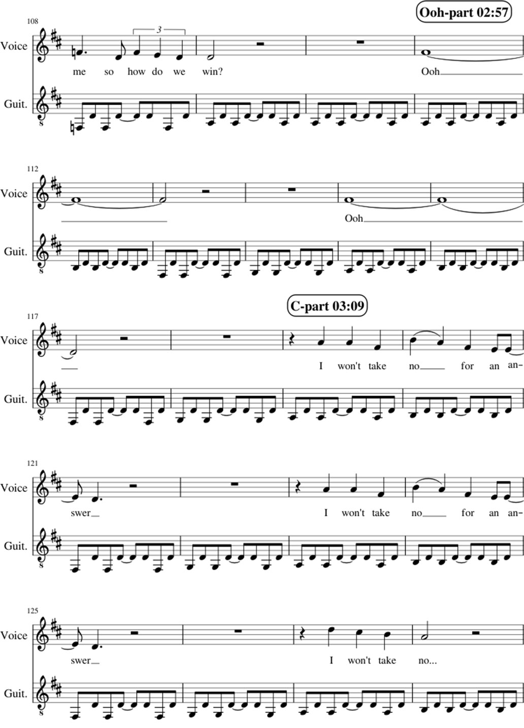 Sick of losing soulmate sheet music notes 7