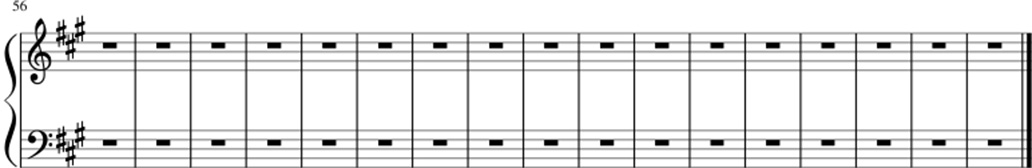 Side to side sheet music notes 4