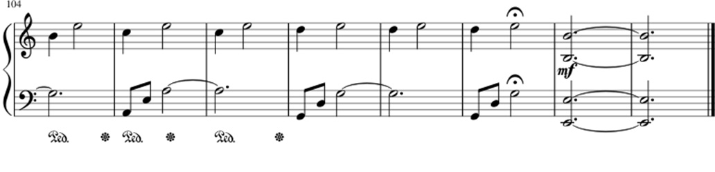 Stay sheet music notes 4