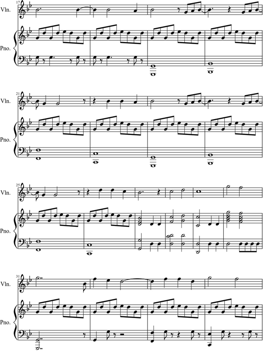 What I've done sheet music notes 2